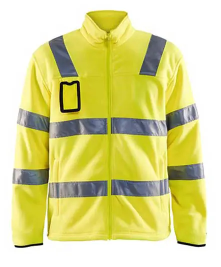 fleecejacka 4833 blåkläder gul