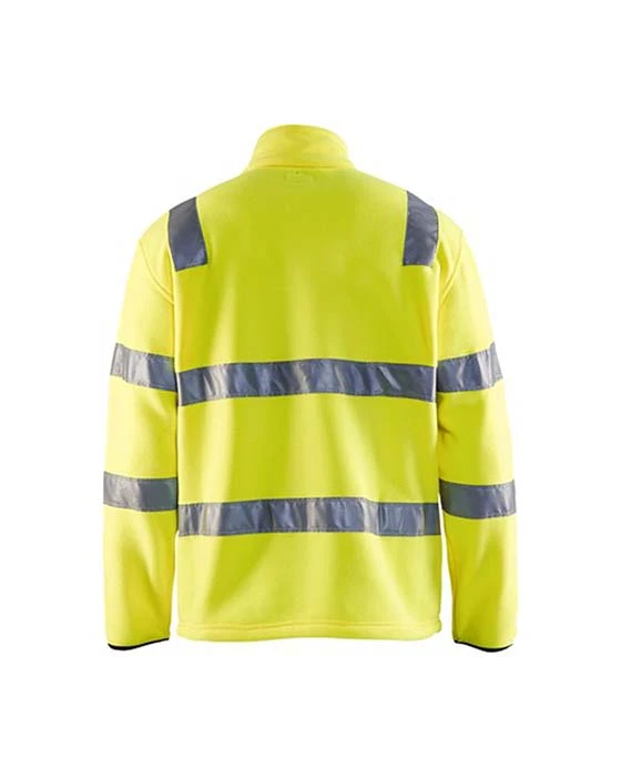 fleecejacka 4833 blåkläder gul