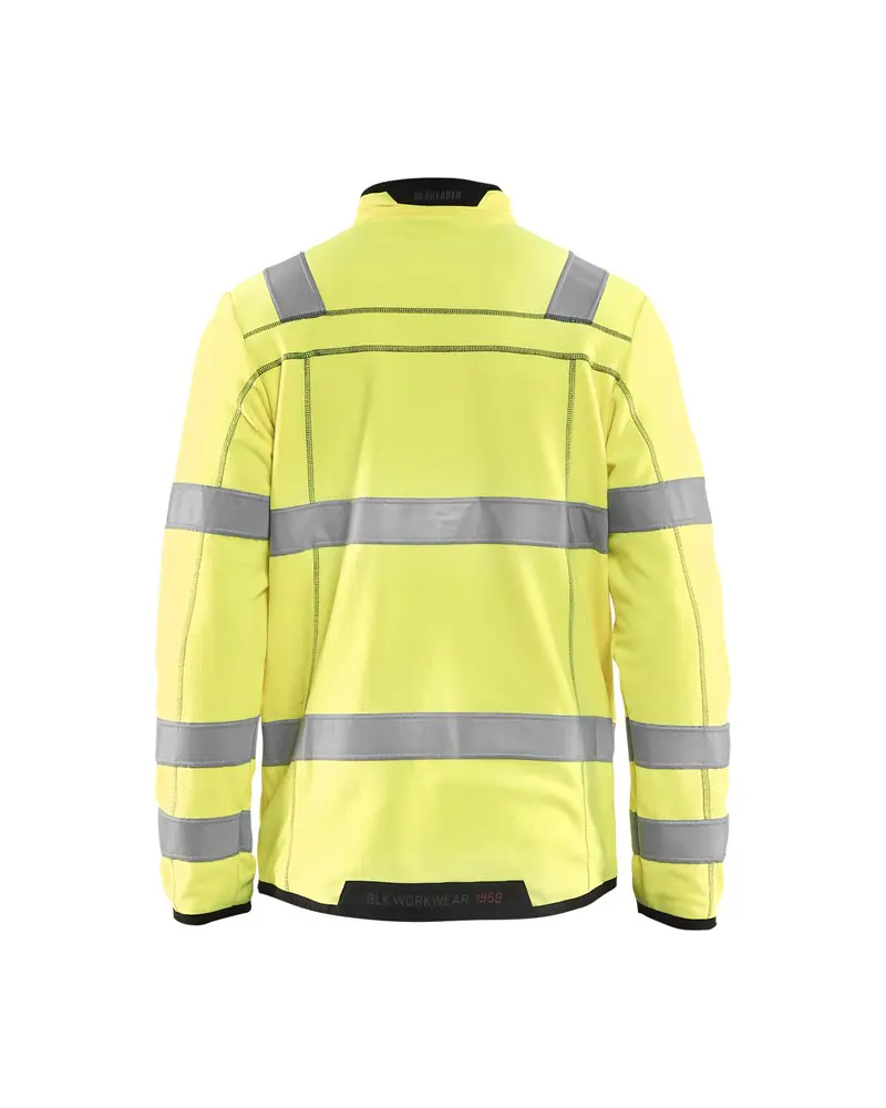 fleecejacka 4941 blåkläder gul