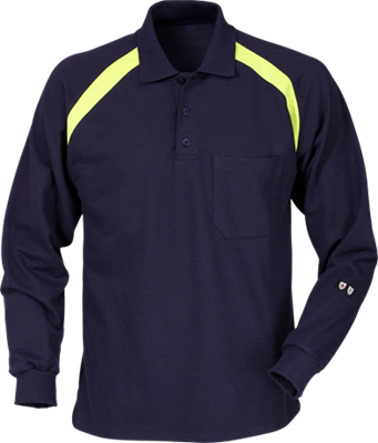 flamskyddad tröja 784 mörkmari