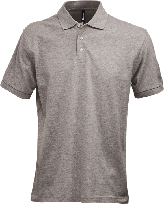 pikét-shirt code 1724 ljusgrå