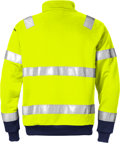 sweatshirt 728 fristads gulblå