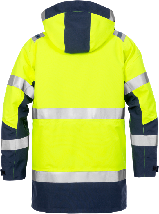 fodradparkas 4989 gul/marin