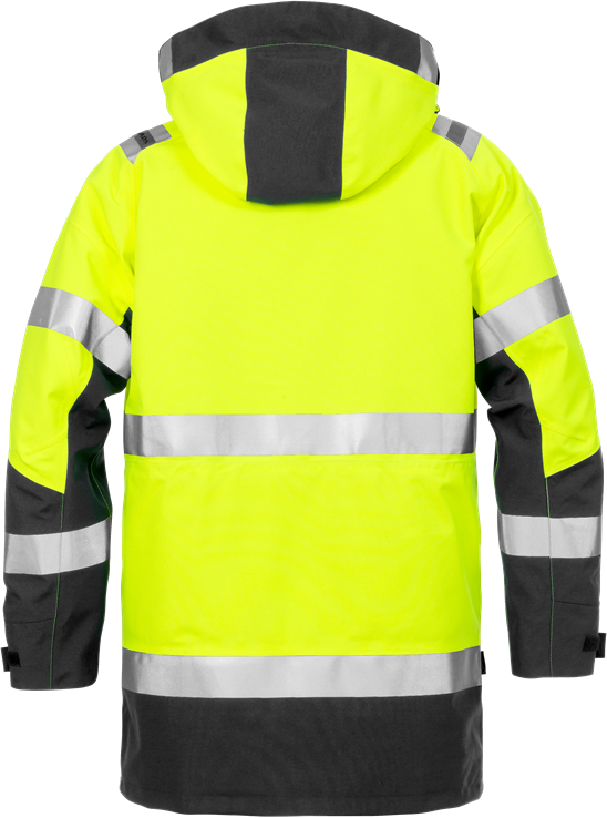 fodradparkas 4989 gul/svart