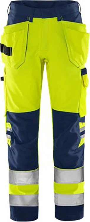 Varselbyxa kl2 Fristads Gul Ma