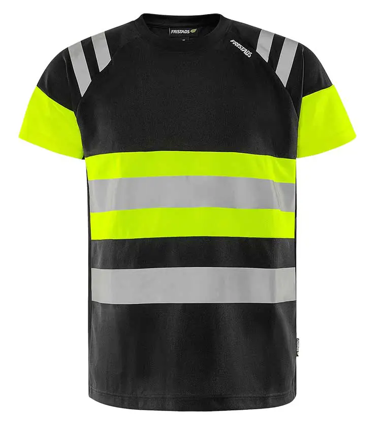 t-shirt 7880 GPST svart-gul