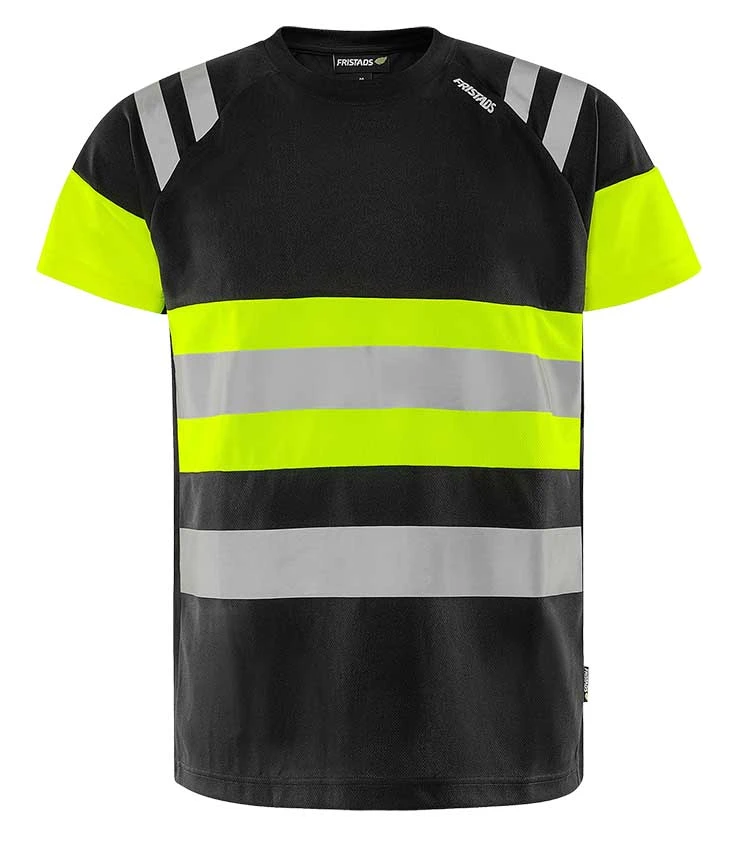 t-shirt 7880 GPST svart-gul