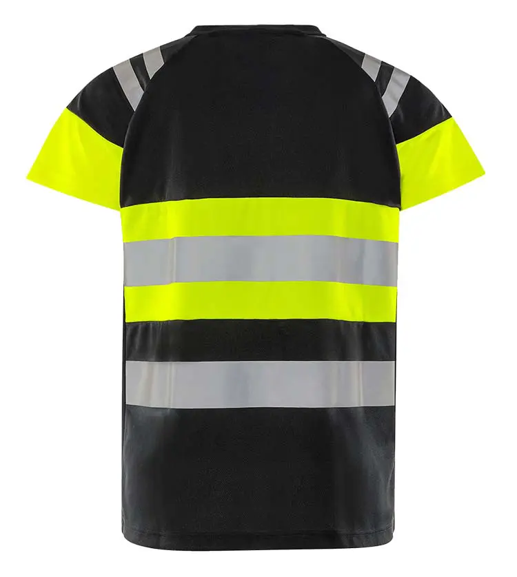 t-shirt 7880 svart-gul