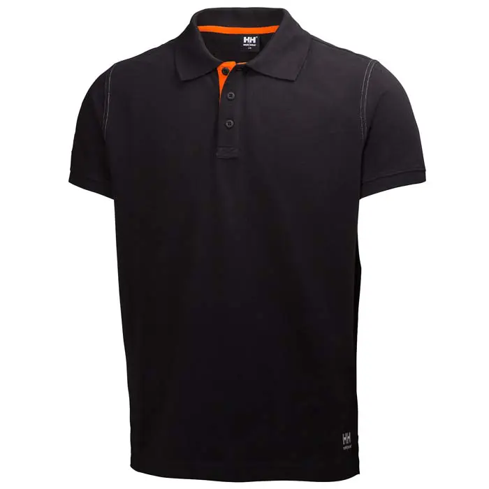 pikétshirt oxford 79025 svart