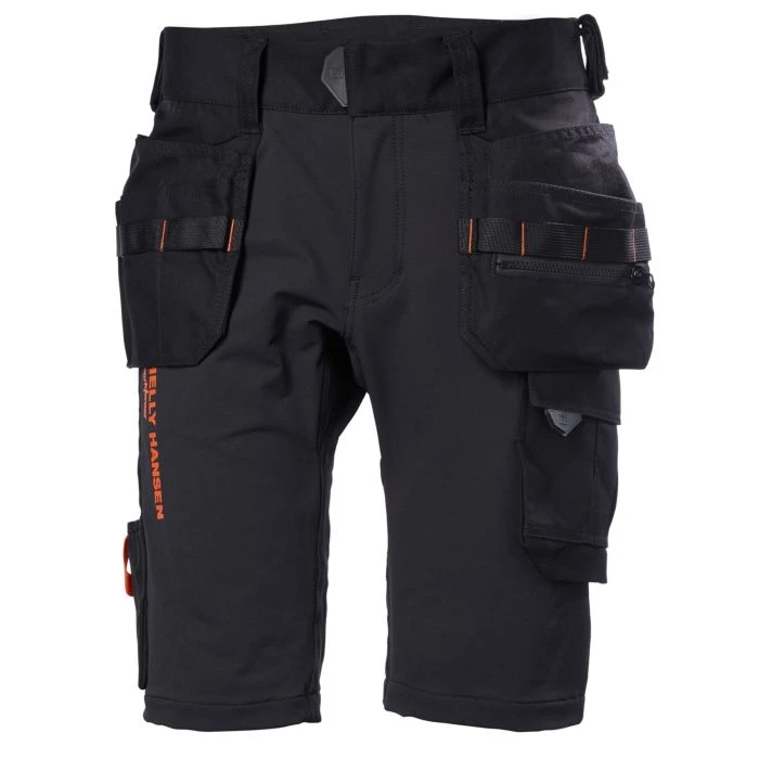 Shorts Chelsea svart-orange
