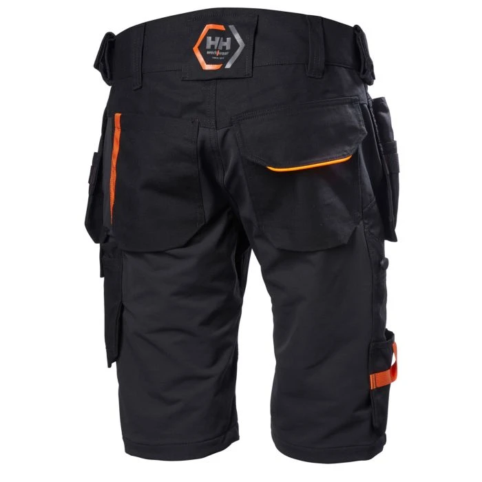 Shorts Chelsea svart-orange