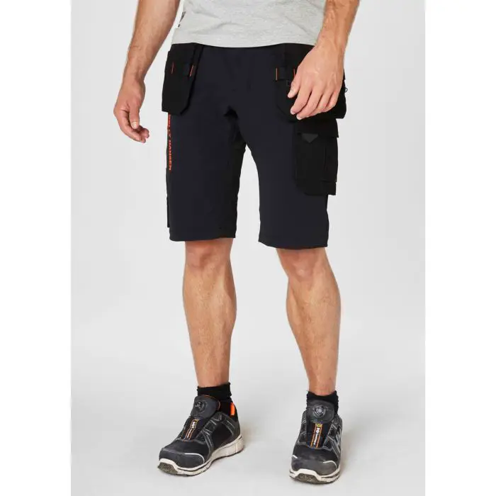 Shorts Chelsea svart-orange