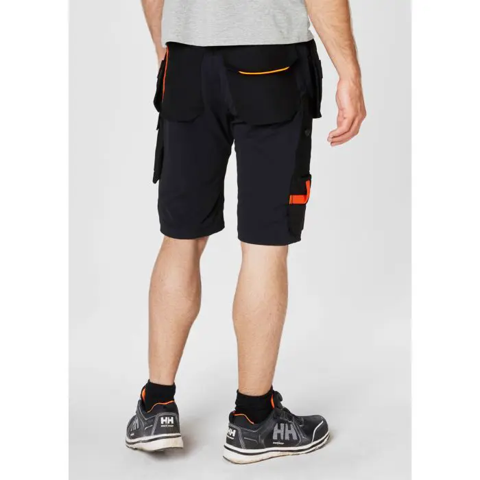 Shorts Chelsea svart-orange