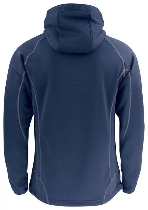 hoodtröja 5152 marin/vit