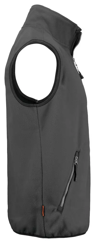 Fleeceväst 7501 mörk grå