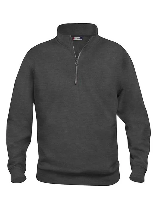 Sweatshirt Halv Zip antracit