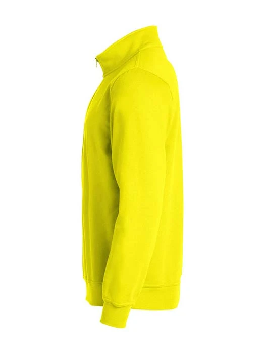 Sweatshirt Halv Zip HV gul