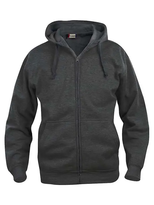 Hoodtröja Hel Zip antracit