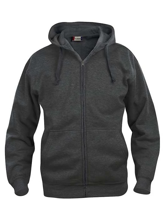Hoodtröja Hel Zip antracit
