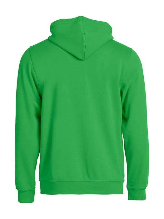 Hoodtröja Hel Zip äpplegrön
