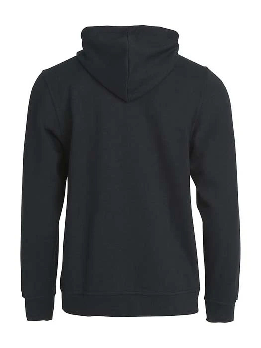 Hoodtröja Hel Zip svart