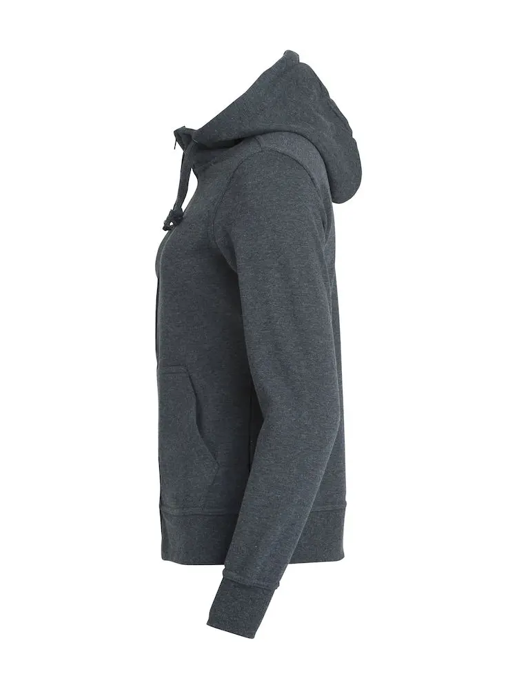 Basic hoodie dam antracit