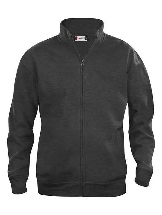 Sweatshirt Hel Zip antracit