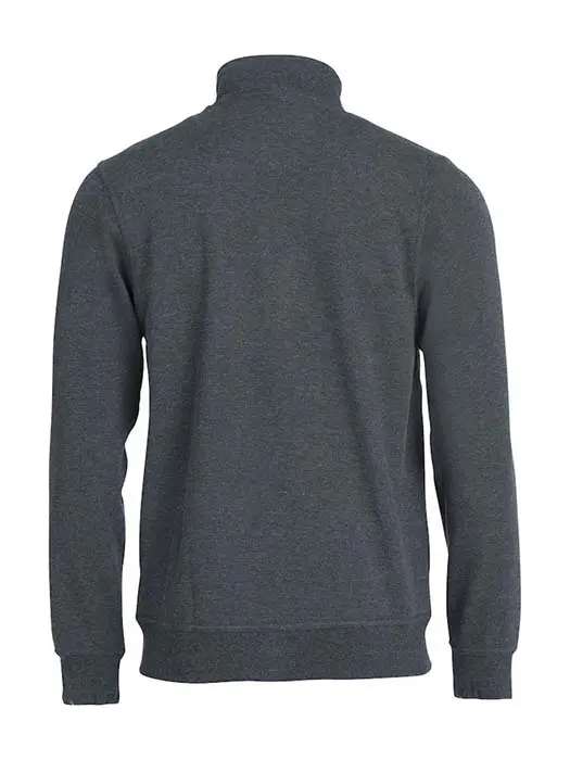 Sweatshirt Hel Zip antracit