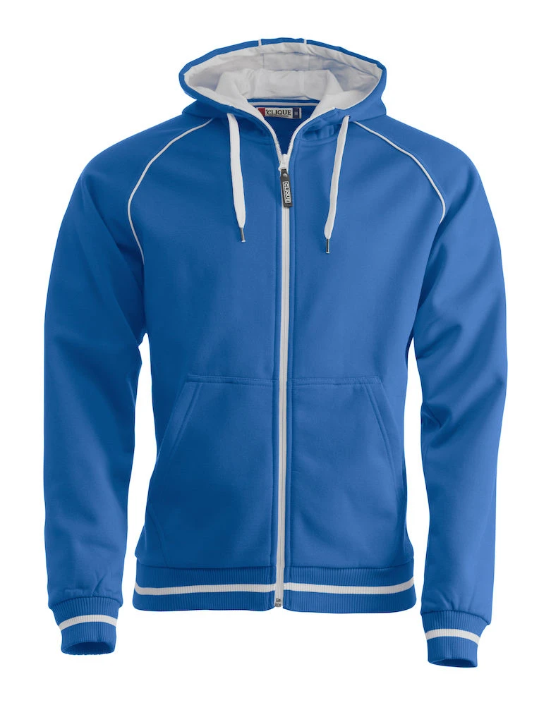 hoodie gerry clique royalblå
