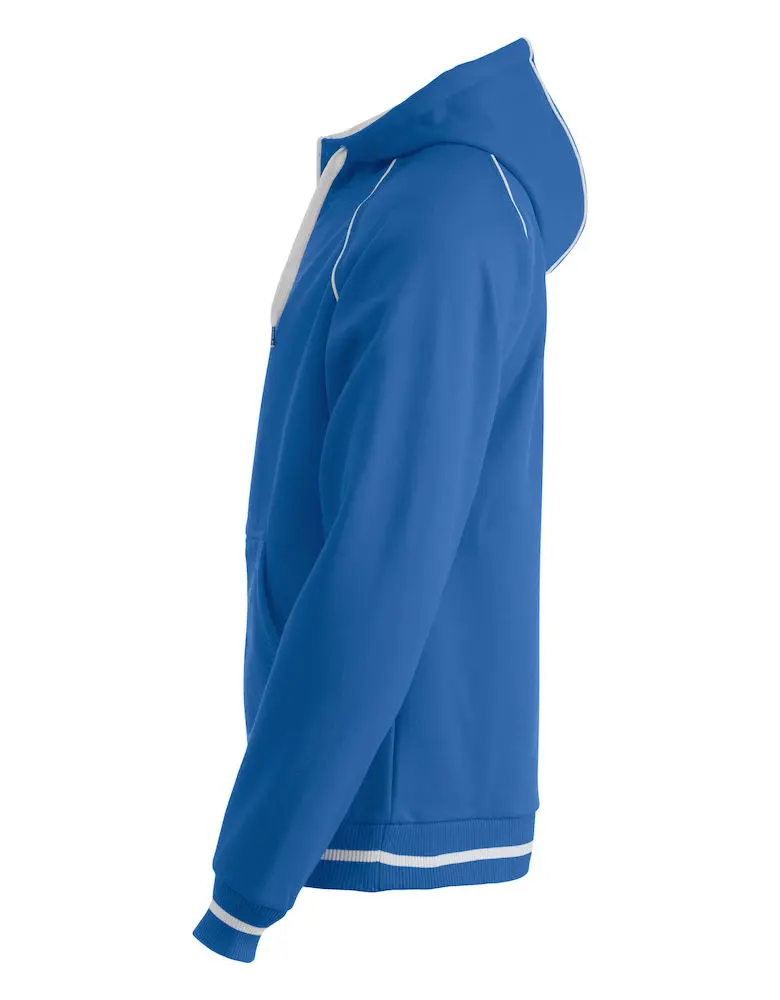 hoodie gerry clique royalblå