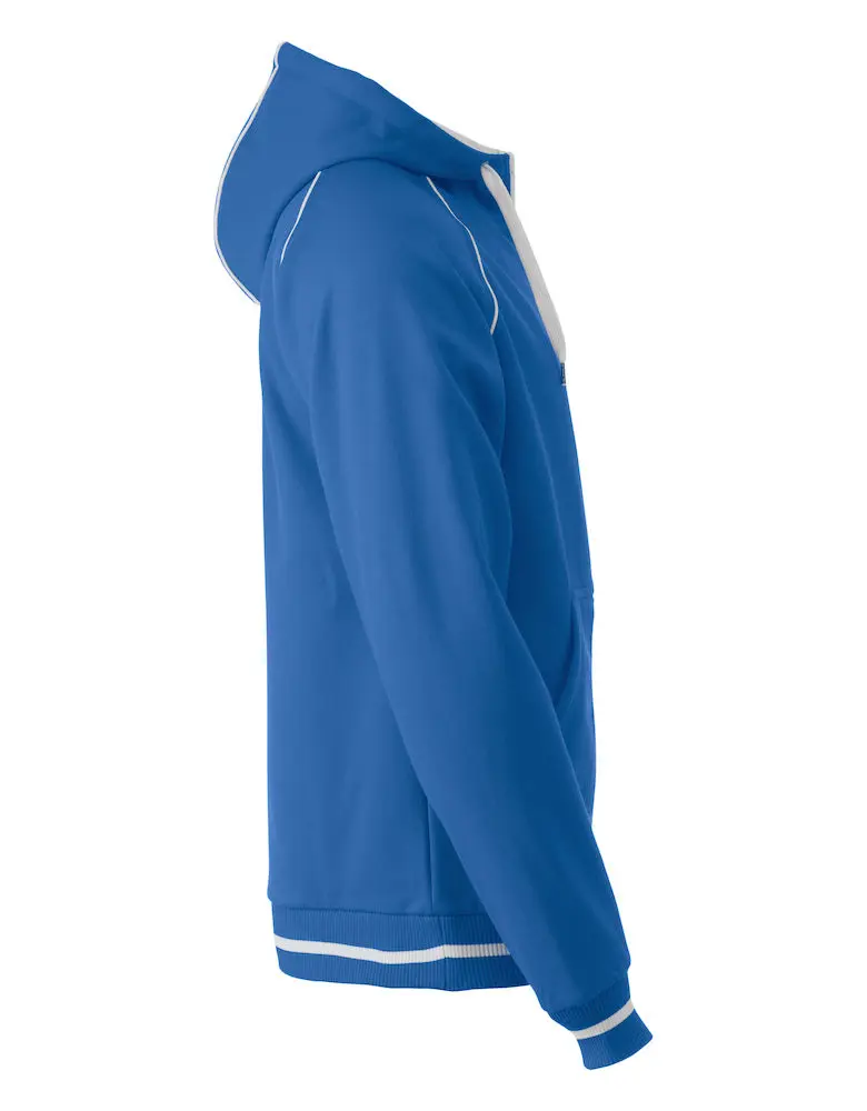 hoodie gerry clique royalblå
