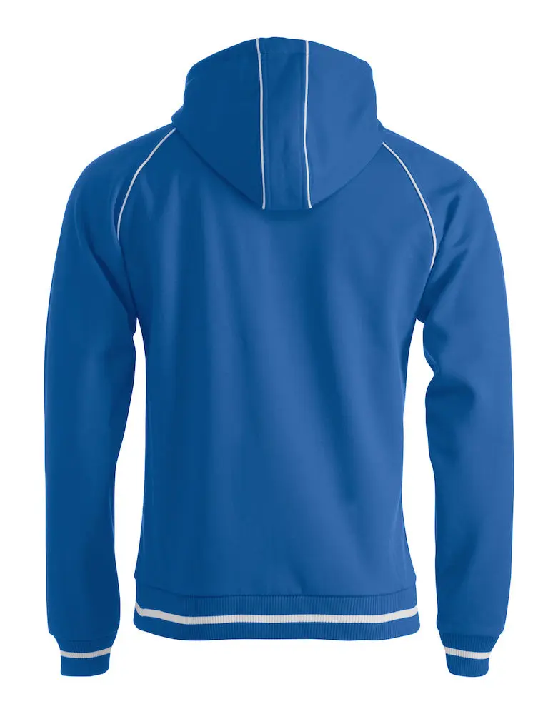 hoodie gerry clique royalblå