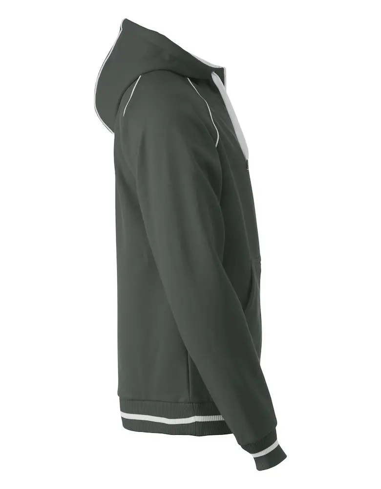 hoodie gerry clique grå