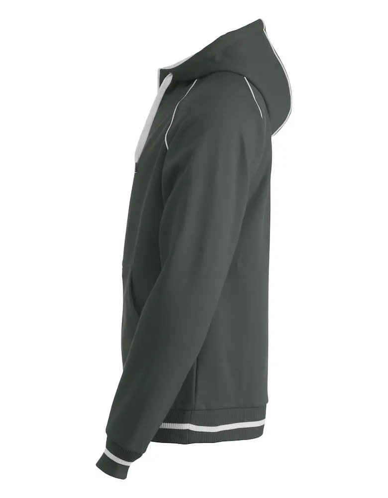 hoodie gerry clique grå