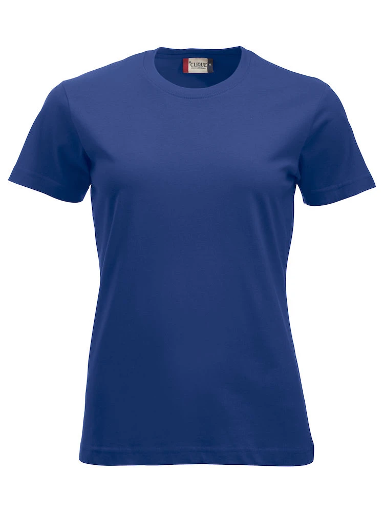 T-shirt Classic dam blå