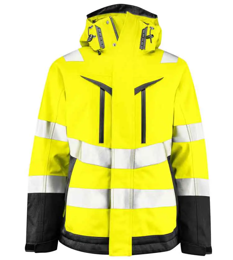 jacka dam 6449 gul/svart