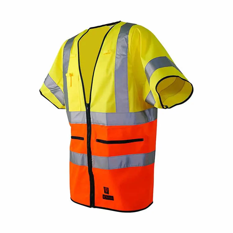 Väst 306 FR gul/orange