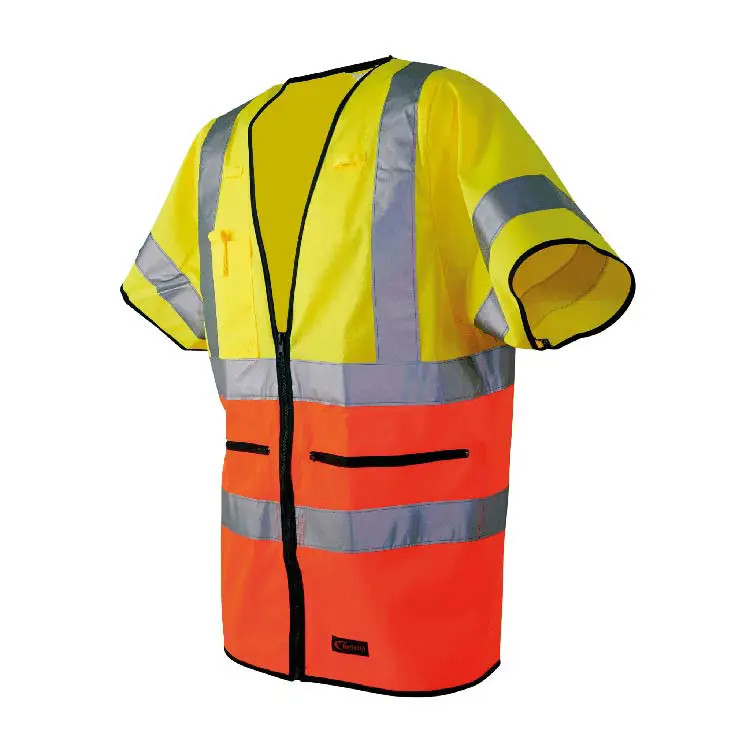 varlseväst 306 STD gul/orange