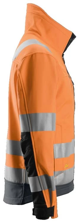 softshell 1230 orange/stålgrå