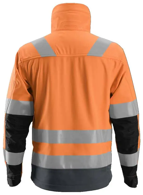 softshell 1230 orange/stålgrå