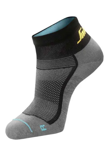 Strumpa 9218 gråmelerad/svart