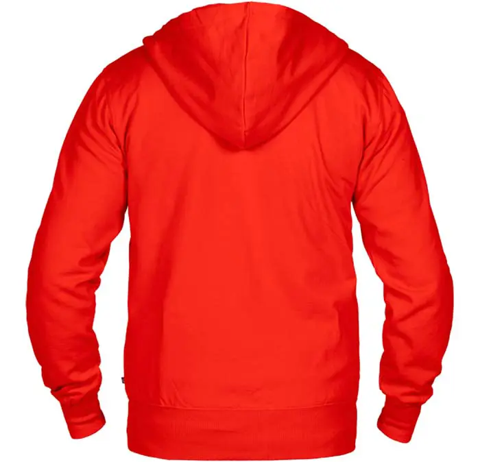 hoodtröja HC03 texstar röd