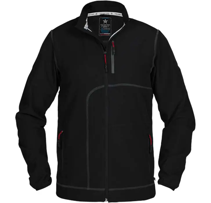 softshelljackafj58 svart texst