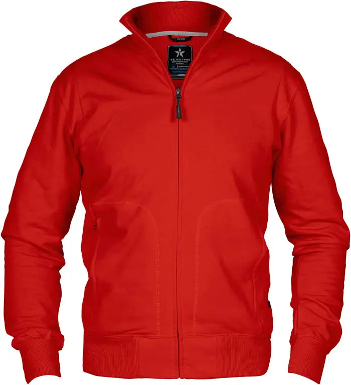 Sweatshirt hc04 texstar röd