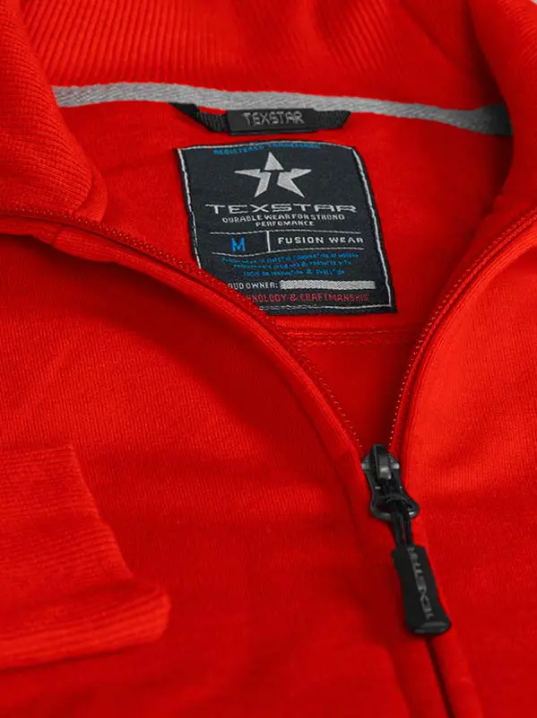 Sweatshirt hc04 texstar röd