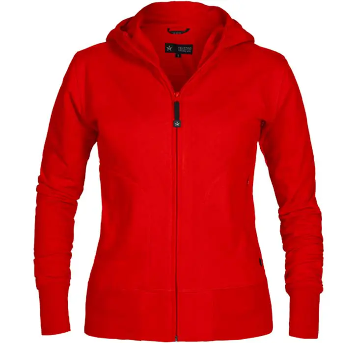 Hoodtröja dam WC03 röd