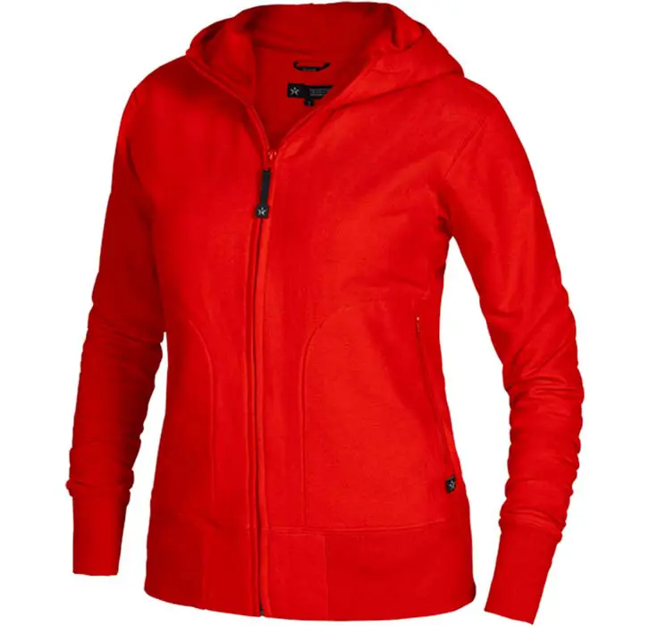 Hoodtröja dam WC03 röd