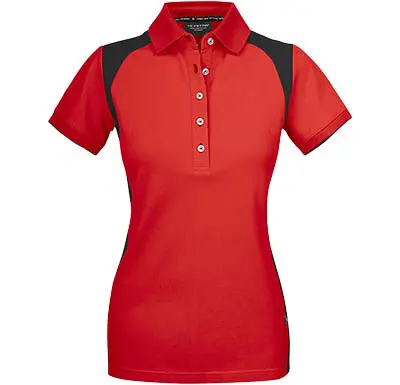 piké PSW7 dam röd/svart